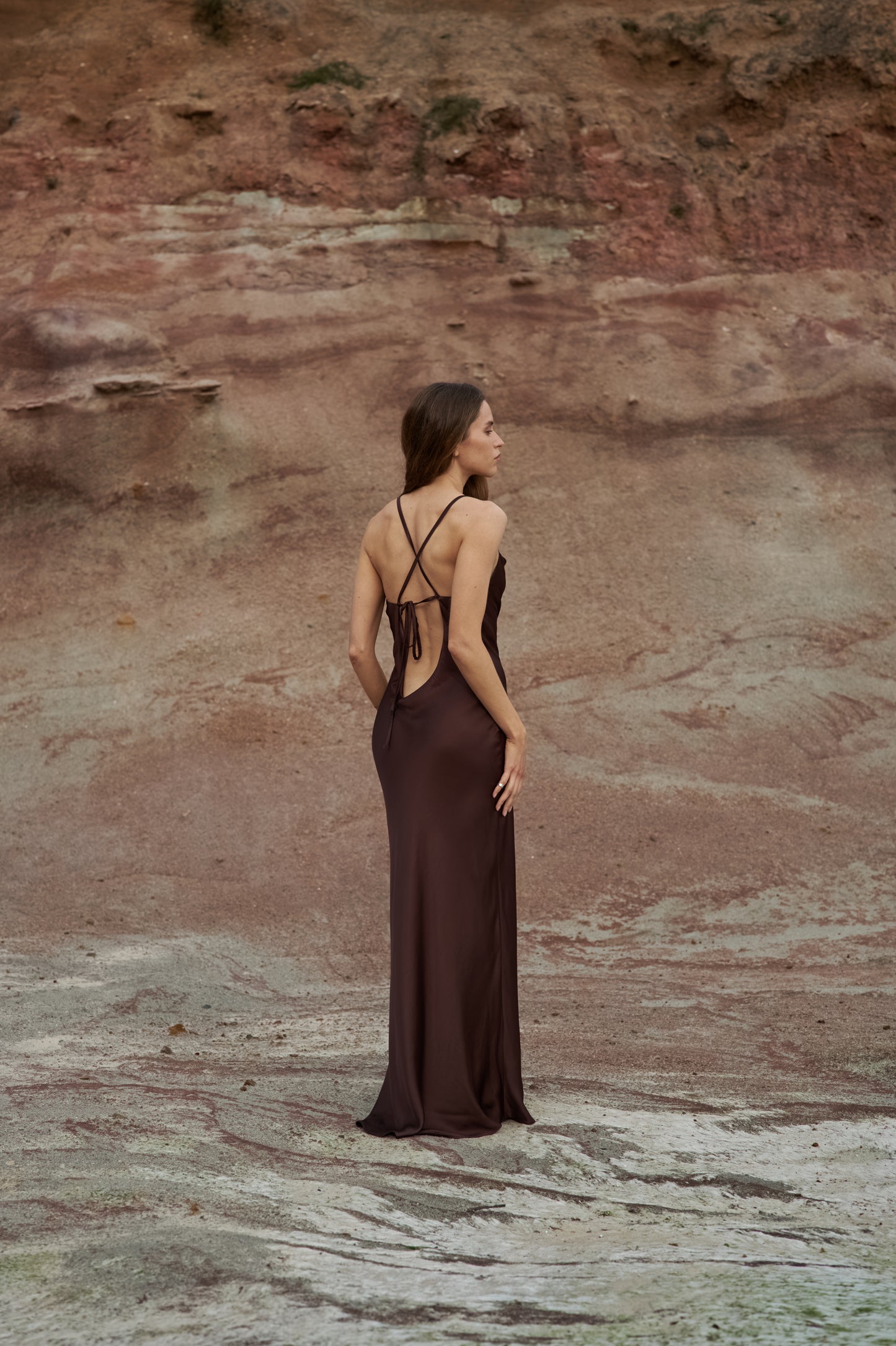 Сатинова сукня MERMAID